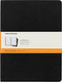 Moleskine Cahier Journal, Soft Cover, XL (7.5" x 9.5") Ruled/Lined, Black, 120 Pages (Set of 3)