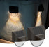 (2) Solar Step Lights Outdoor, Solar Powered Stair Lights Outdoor Waterproof for Front Step, Yard, Patio, Porch, Fence