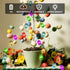 50LED 16ft 3D Decor,2 Pack Aogist Easter Egg Fairy Lights - Super Bright Egg String Light Battery Operated Decor