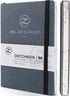 B6 Small Sketchbook for Drawing - Thick 120 GSM Acid-Free Ivory Paper, Cute Hardcover Art Sketchbook