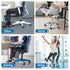 MaxGear 2" Office Chair Wheels Heavy Duty Replacement - Mute Rubber Rotating Desk Chair Caster Wheels, Safe for All