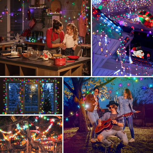12mm WS2811 IP68 50 5V BTF-LIGHTING Waterproof LED/String RGB DC Outdoor LED String Light