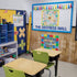 Fadeless Bulletin Board Paper, Fade-Resistant 48” x 50’ White Subway Tile for Classroom Decor