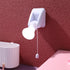 Bulb 2.87 2.87 1.96 Inch Gatuida Portable LED Cabinet Lamp, Battery Operated, Self-Adhesive Wall Mount Light with Pull