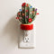 Ceramic Christmas Tree Night Light - Plugin Christmas Tree with Lights -