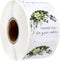 Thank You for Your Order Stickers – 500 Thanks for Your Business Labels, 1.5" Round Small Business Envelope Seals