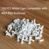 Generic 120 PCS White Caps Compatible with IKEA Billy Bookcase, Bookcase Hole Covers, Bookshelf Hole Plugs (White)