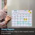 Mr. Pen- Dry Erase Calendar for Fridge - Magnetic Calendar with 4 Dry Erase Markers, Back to School Supplies