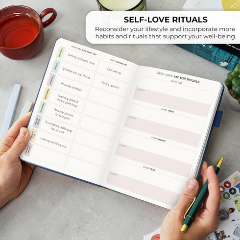 Clever Fox Self-love Journal Guided Self-Discovery Log for Self-care, Reflection & Self-help, Mental Health, Gratitude