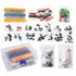 1400Pcs Basic Electronics Component Assortment Kit for Arduino, Electrolytic Capacitor, Resistor, LED Diode