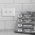 Taymac 2600W Masque Revive Polycarbonate White 1-Gang Cover for Electrical Outlet, Home Improvement Essentials