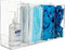 SEANADO Hand Sanitizer and Glove Holder Dispenser with Lid, Clear Acrylic 4