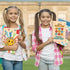 L1rabe Inspirational Spiral Notebooks, Back to School, 4 A5 Happy Face Motivational Notebooks, College Ruled Journal