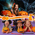 Yeaqee 120 Pieces Halloween Pens, Pumpkin Skull Bat Rollerball Gel Ink Pens for Student Stationery Supplies