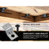 Rok Hardware 20 Pack 14 Gauge Table Top Fasteners with Screws, Steel Z Clip Tabletop Connectors