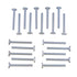 DCT Tee Bolt Set – 20 Pack 2-1/2in T Bolts for Woodworking, T Track Bolts, 1/4in 20 Thread