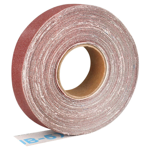 150 Grit Continuous Sandpaper Roll, 1" x 32.12 Feet Emery Cloth for Metalworking and Home Improvement
