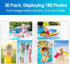 MaxGear 30 Pack 4 x 6 Photo Sleeves for 3 Ring Binder, Heavy-Duty Archival Protectors for 180 Pictures