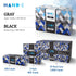 Black Nitrile Medical Gloves, Disposable Medium 100 Count, Surgical Gloves Latex Free, Extra Thick 5 Mil Exam Gloves