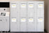 Magnetic 3 Ring Binder Locking Mechanism, 1 Inch D Shaped Rings for Hanging 8.5 x 11 Inch Sheets of Paper