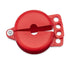Zing Green Products RecycLockout Gate Valve Lockout, USA Made, Recycled Plastic, 1 to 2.25 Inch