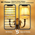 ALIDE G9 LED Bulbs 5W Replace 50-60 Watt Halogen Equivalent, 2700K Soft Warm White, 10 Pack