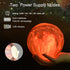 5.9 inch 16 Galaxy Moon Lamp Remote & Touch Control Colors LED Night Light Rechargeable Globe Light as Gifts Decor