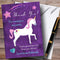 The Card Zoo Purple Unicorn Party Thank You Cards