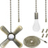 Iceyyyy Set 4Pcs 8Pcs 2Pcs 35.4 inches Bronze Ceiling Fan Pull Chain Including Beaded Ball Fan Pull Chain Pendant