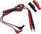 UEi ATL55 Multimeter Test Leads with Alligator Clips CATIII 1000V 42" Length by UEi Test Instruments