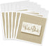 Greeting Cards - German Language Thank You Vielen Dank Golden Hues with