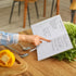 ZICOTO Aesthetic Blank Recipe Book with Waterproof Cover, Perfect Notebook to Organize Your Recipes