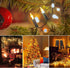KOUQIYA 2 Pack, 17ft 50 8 Battery Operated Christmas Lights LED Mini String Light with Auto-Timer Modes Waterproof