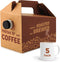 Stock Your Home (5 Pack) 96 oz Disposable Coffee Box Dispensers, Insulated