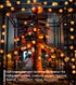 10 9.83FT TIGOMOOV Halloween Lantern String Lights, Jack O Lanterns Pumpkin String Lights Plug in, Orange Lights String