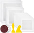 Bates Choice Drywall Repair Kit, 16pcs Wall Patch Kits for Dry Wall Hole Repair, Drywall Patch Hole Kit