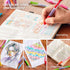 Lineon 20 Colors Gel Pens, Retractable Medium Point (0.7mm) with Grip, Smooth Writing for Adults and Kids Journals