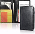 Mymazn Server Book with Photo Pocket, Waiter Wallet, Server Pads Organizer, Guest Check Book Holder (Black)