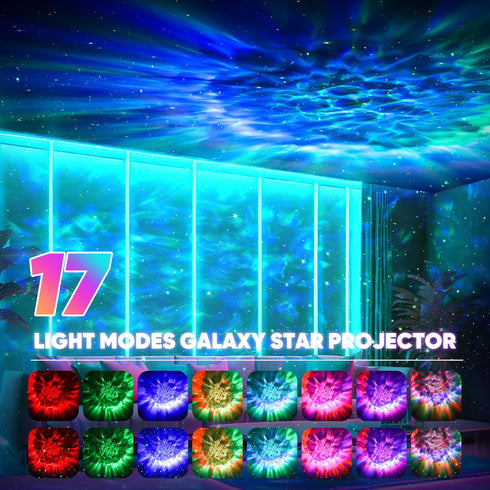 Stbands Galaxy Projector, Star Projector Night Light with Timer and Remote for Bedroom, Kids Room Decor, Adjustable