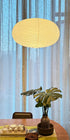 55.5cm(21.85in) large White Oblate Pendant Lamp Shade Chinses lantern Home Decor Paper Ceiling Lampshade
