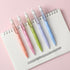 Mr. Pen Diamond Cut Gel Pens, 5 Pack, Black Ink, Fine Point 0.5mm, Fast Dry, Cute Aesthetic Pens for Journaling