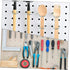 SHINEOFI 5pcs Iron Pegboard Screwdriver Holders Rack Utility Hooks for Garage Workbench Storage Easy Installation Tool