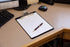 Black Plastic Clipboards Set of 6, 12.5x9 Inch with 100 Sheets Holding Capacity, Office, Classroom Supplies