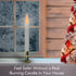 9-inch 1 Count Brite Star Battery Operated LED Candles - Flickering Flameless Candles with Timer - Perfect for Indoor