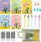 PracticeJQDEN Large Reusable Grooved Handwriting Practice Workbooks for Kids Ages 3-8 Magic Disappearing