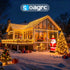 400LEDs 131FT IP67 8 Outdoor Christmas Lights, Christmas Tree String Lights, Waterproof Modes Warm White Holiday Lights