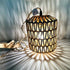 Frideko Rattan Wall Lamp with Plug in Cord Hand Woven Plug in Wall Sconces Paper Rope Wall Light Farmhouse Wall Sconce