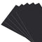 MAGZO 5Pcs Adhesive Foam Padding, 1/8 in Thick x 12 in x 8 in, Closed Cell Foam Sheets, Anti Vibration Pads, Black
