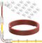 PAUTIX COB LED Connectors for 8mm 2-Pin COB LED Strip Lights,20pcs Strip