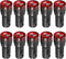 YOKIVE 10 Pcs Light Indicator, Industrial Indicator Light with Flashing Alarm Buzzer for Electricity Equipment